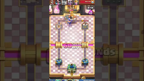 Witness the intensity of my Clash Royale battle in this YouTube Shorts! #ClashRoyale #Gaming #Shorts