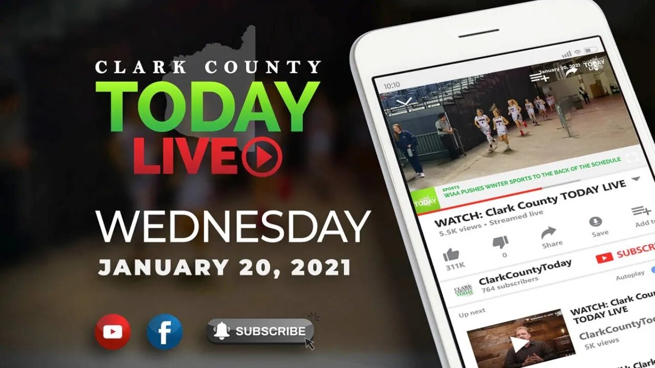 WATCH: Clark County TODAY LIVE • Wednesday, January 20, 2021