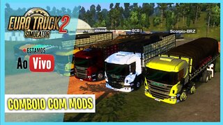 ▶️COMBOIO COM MODS BRASILEIROS MAPA BR BRASIL - EURO TRUCK SIMULATOR 2 1.43