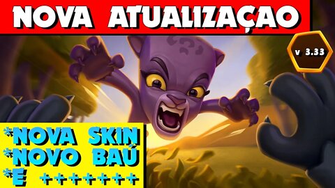 TUDO SOBRE A NOVA ATUALIZAÇÃO! NOVA CAIXA LENDÁRIA E + ZOOBA: Jogo de Batalha Animal