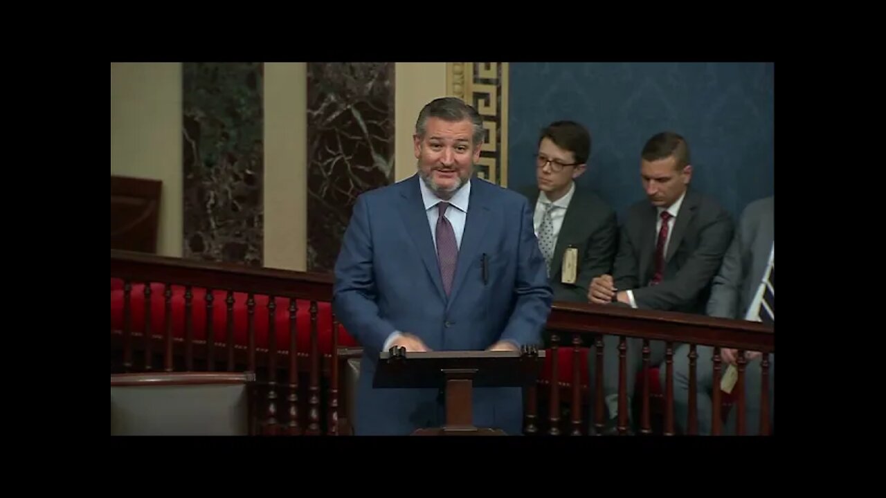 Cruz on the Senate Floor: Pelosi Mask Mandates are Unprecedented, Abusive