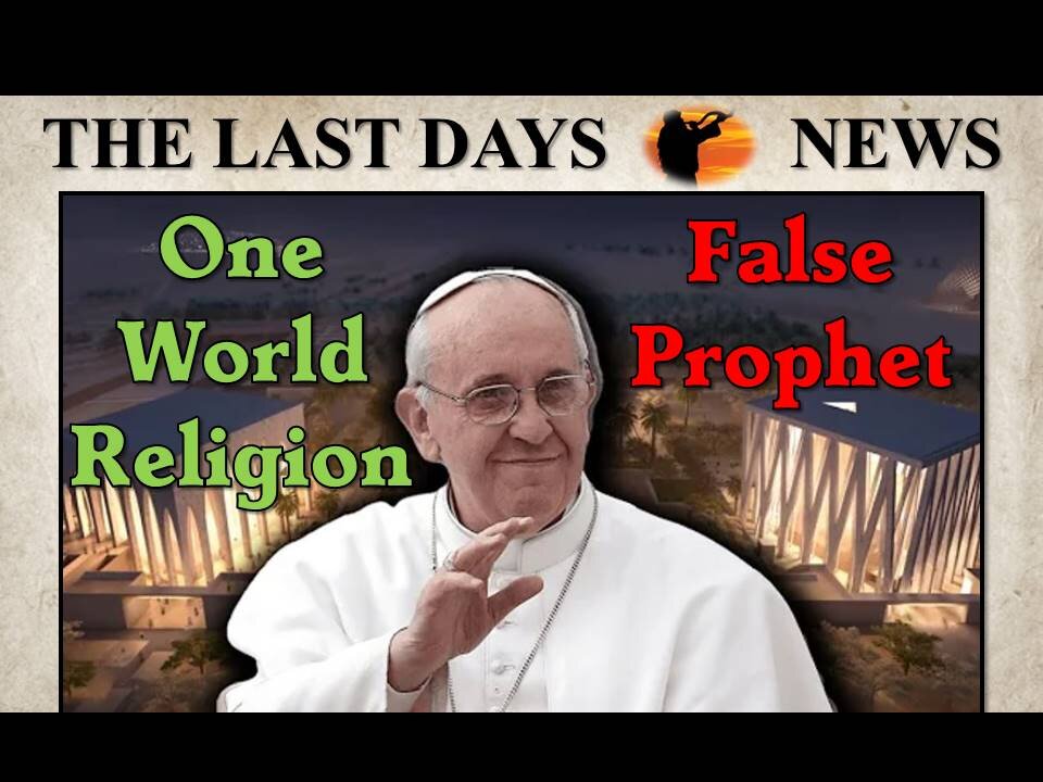 WOW! Huge News! One World Religion Is Now Under Way!!!