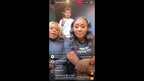 TheShaderoom BTS Preparation For Question On IG Live For The Jayda Cheaves Interview 20.12.22. PT.1