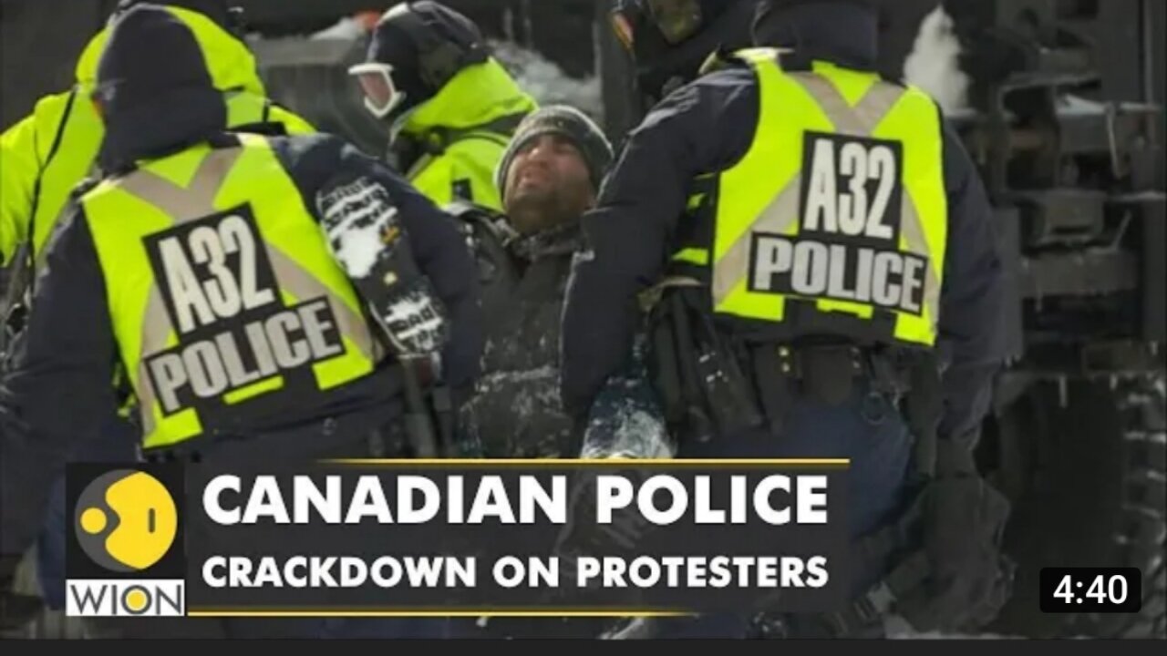 Canada Truckers Protest: Police arrest 77 demonstrators in Ottawa | World English News |