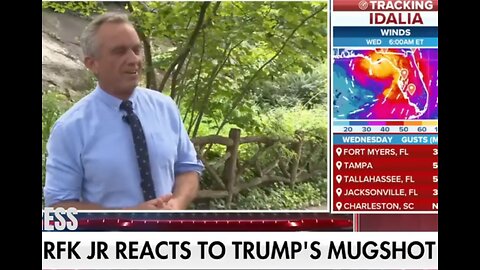 RFK Jr from NY's Central Park on Biden, Trump & Vivek - w' Jesse Watters