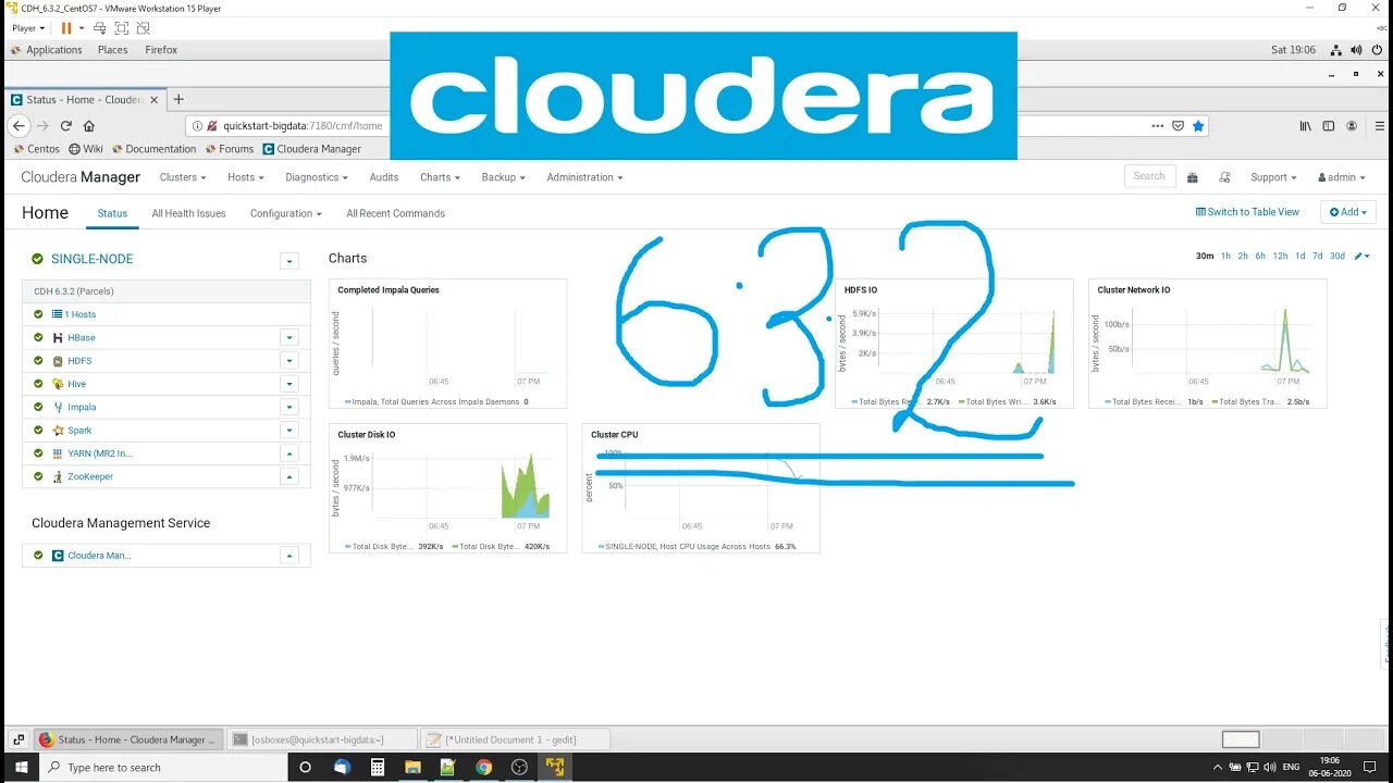 Cloudera QuickStart VM 6.3.2