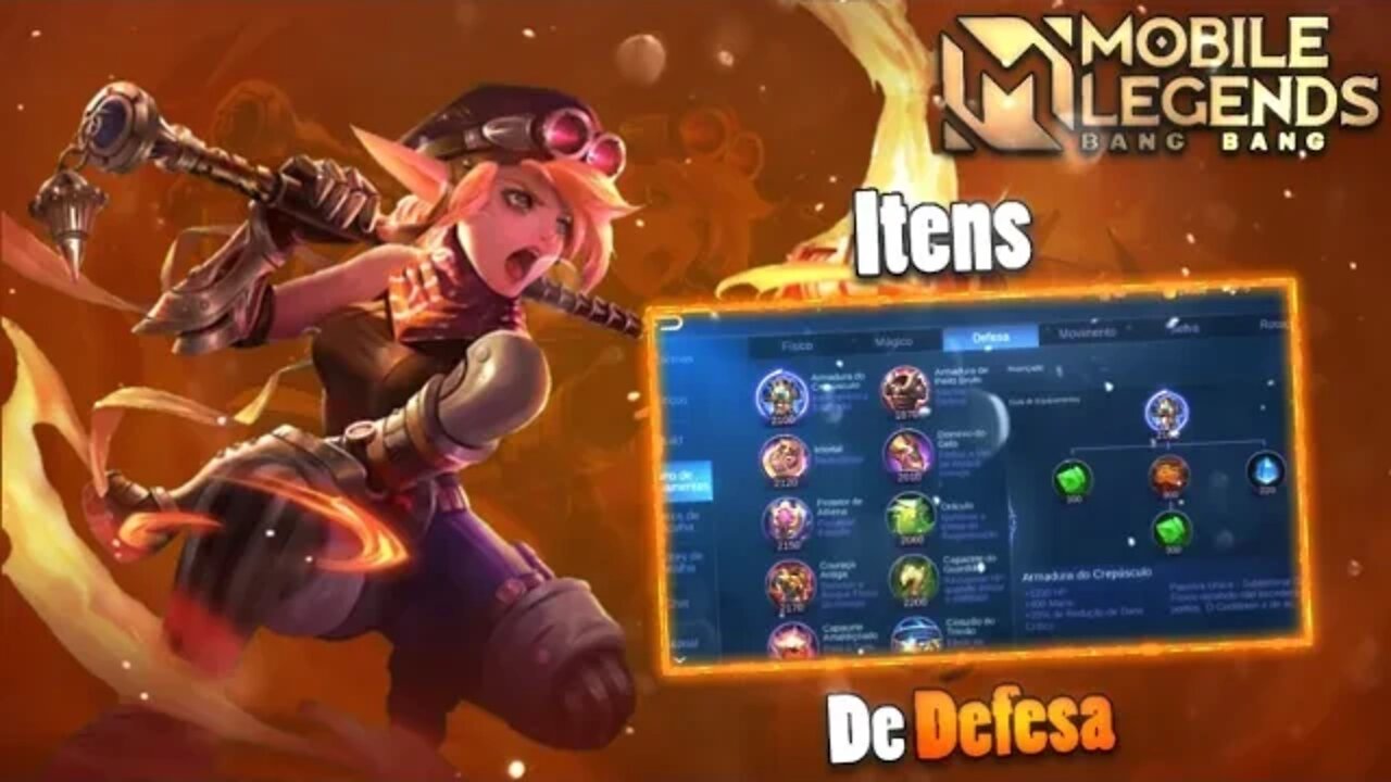 EXPLICANDO TODOS OS ITENS NA PRÁTICA • DEFESA | Mobile Legends