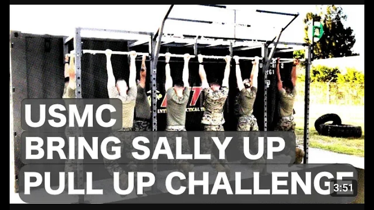 USMC - Bring Sally Up Pull Up Challenge