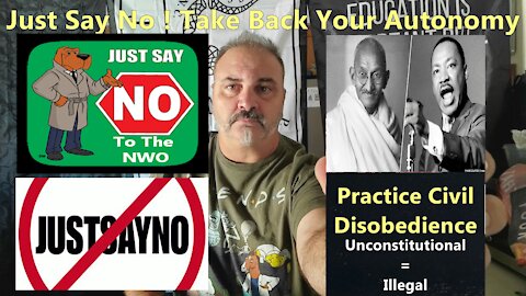 Just Say No ! Civil Disobedience In The "Mandatorily Voluntary" Age