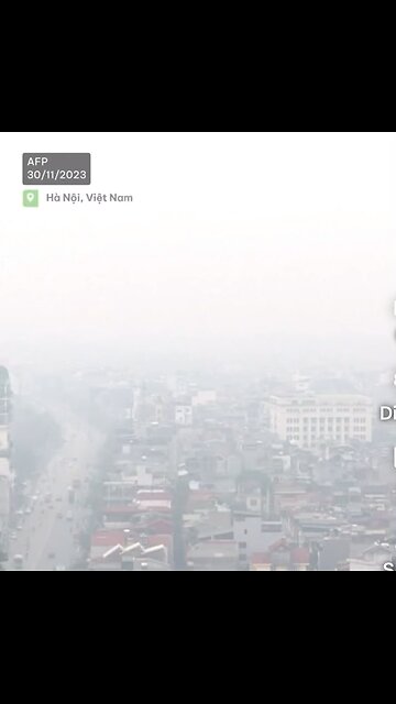 HÀ NỘI Ô NHIỄM ĐỨNG THỨ HAI THẾ GIỚI