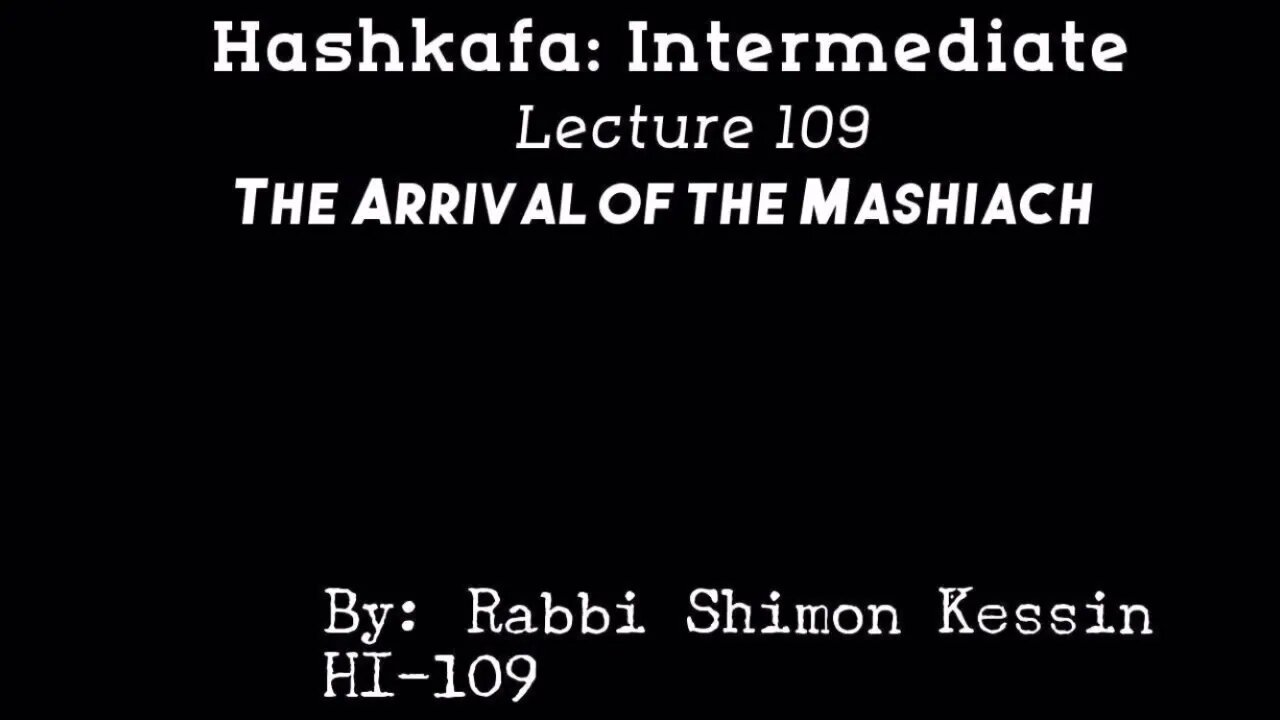 Eliyahu HaNavi Helps Mashiach ben Yosef With His Personal Redemption