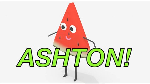 Happy Birthday ASHTON! - WATERMELON Birthday Song