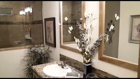 Unbelievable Master Bathroom Mobile Home Tour.