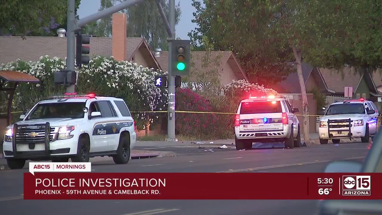 Shooting under investigation near 59th Avenue and Camelback Road