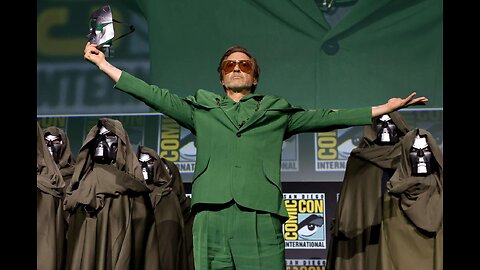 Robert Downey Jr is Dr Doom!