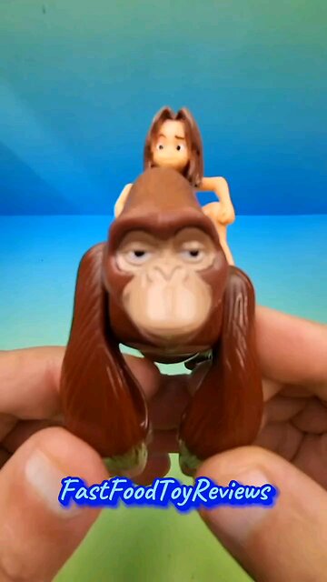 Tarzan and Kala McDonald's Happy Meal toy.