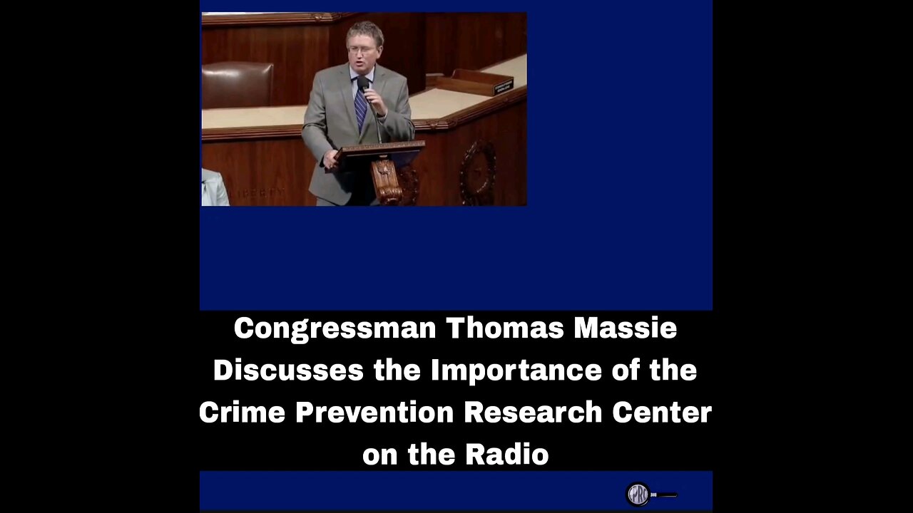 Congressman Thomas Massie (R-KY) talked to Bob Frantz