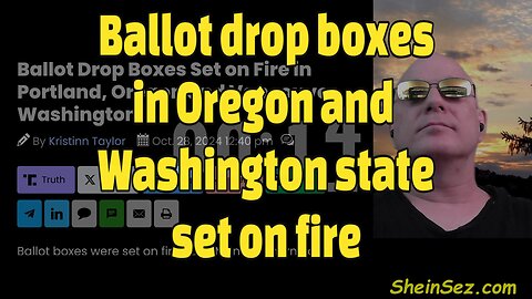 Ballot drop boxes in Oregon and Washington state set on fire-695