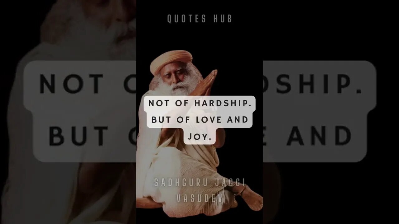 One of the Most Inspiring Quotes from Sadhguru || #quotes || #shorts || #sadhguru