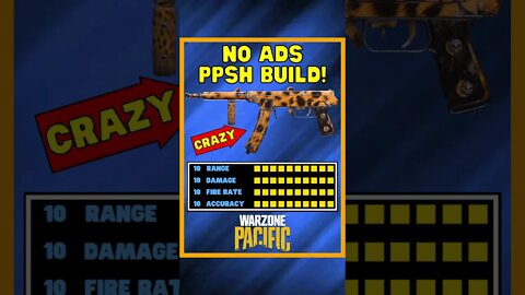 Crazy NO ADS PPSH 🤪 | Warzone Shorts #shorts
