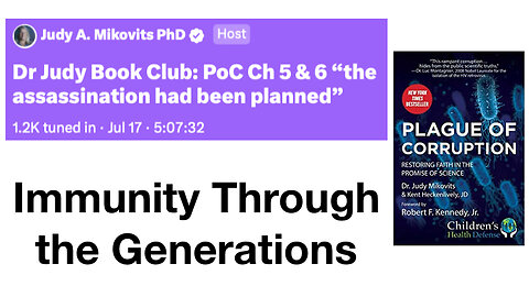 Immunity Through the Generations