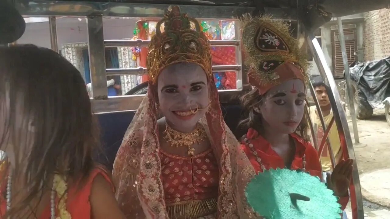 दुर्गा जी की मनोहारी झांकी।। Durga ji ki jhanki@MVL COACHING CENTRE