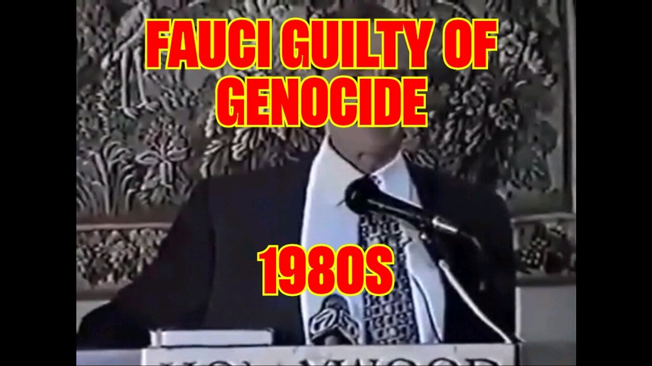 🚨EXPOSE THEM 🚨 FAUCI ☠