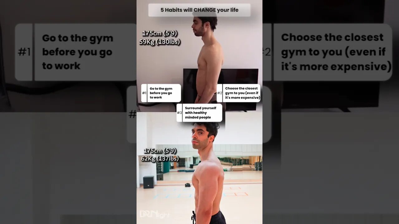 5 Life CHAGING Habits you NEED to Know! #fitnessadvice #workoutmotivation #shorts