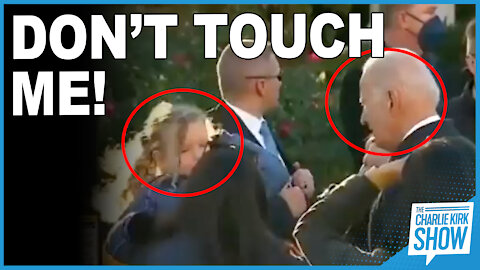 Little Girl Shows Exactly What To Do When Biden Touches You