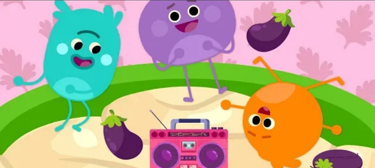 Boogie Down Baba Ganoush | Cartoon For Kids | The Bumble Nums