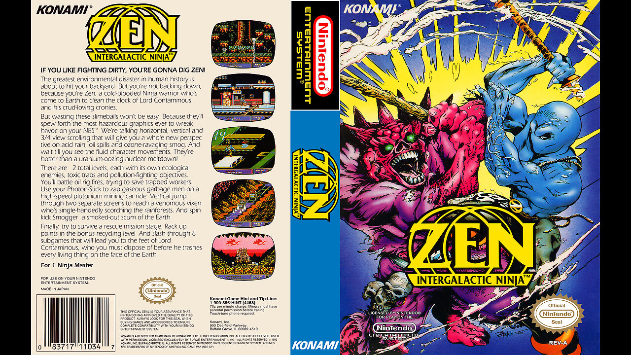 [Short 57s] Zen: Intergalactic Ninja Trailer Edition Version 2