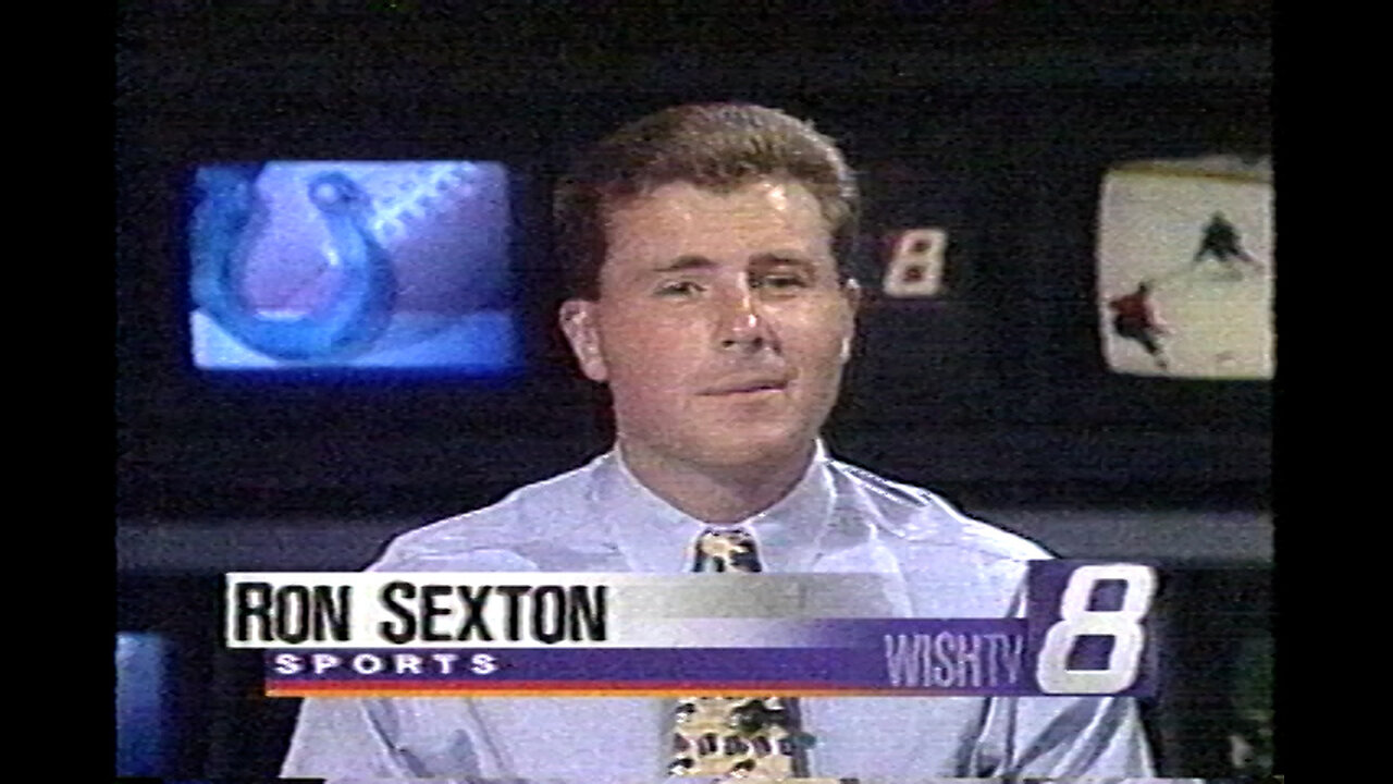 August 21, 1995 - Ron Sexton (aka Donnie Baker) Previews Colts-Bears Exhibition Game