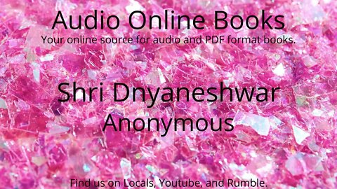 Shri Dnyaneshwar-A Sketch of His Life And Teachings by Anonymous