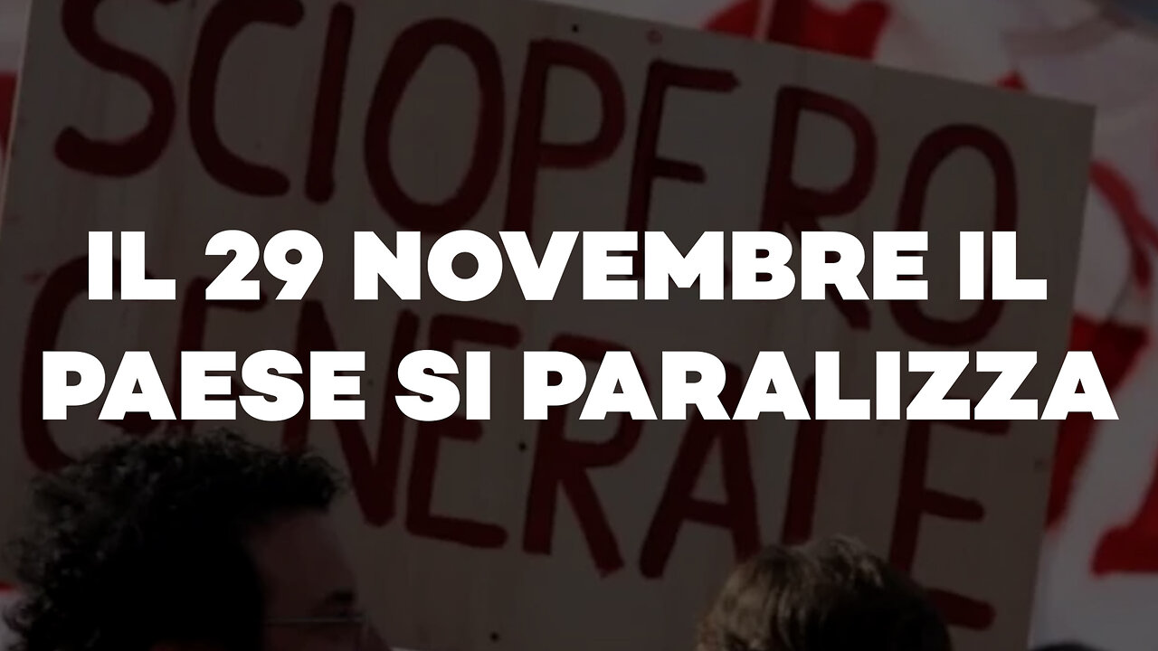 La pace sociale è saltata, il 29 novembre il paese si paralizza