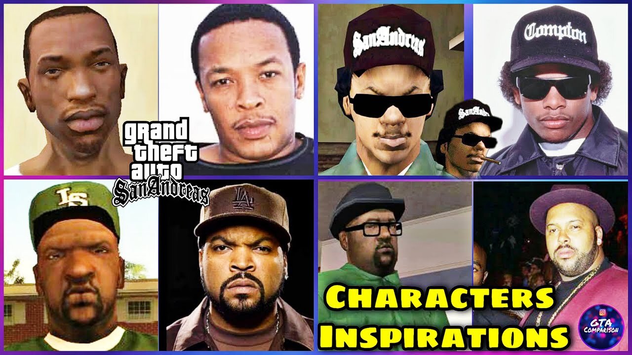 GTA San Andreas Characters In Real Life