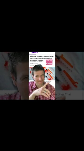 Biden Wants A Next Generation Vaccine To Stop Infection? 🤣😂