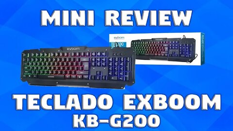 MINI REVIEW TECLADO EXBOOM BK-G200: ÓTIMO CUSTO BENEFICIO!