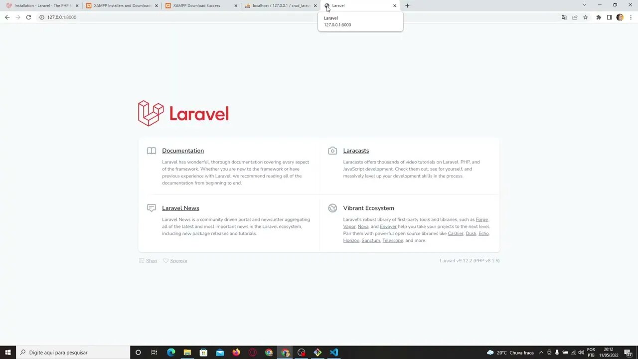 Criando a tabela no banco de dados (Laravel Migration) - Aula 3 (Curso Completo CRUD com Laravel 9)