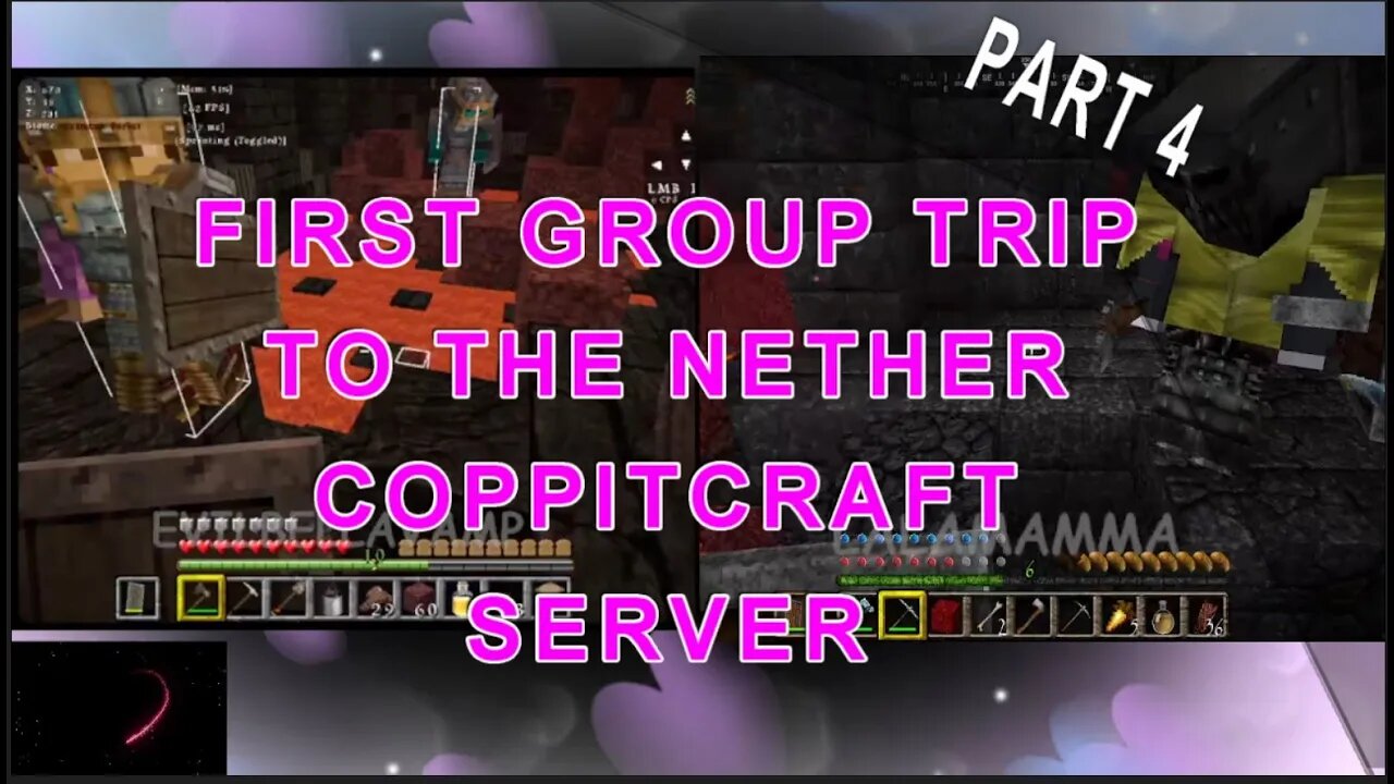 #MINECRAFT Group Trip To The NETHER - CoppitCraft - Part 4