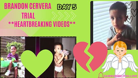 **Devastating Security Videos** Day 5 Brandon Cervera Trial Death of 4yr old Benji