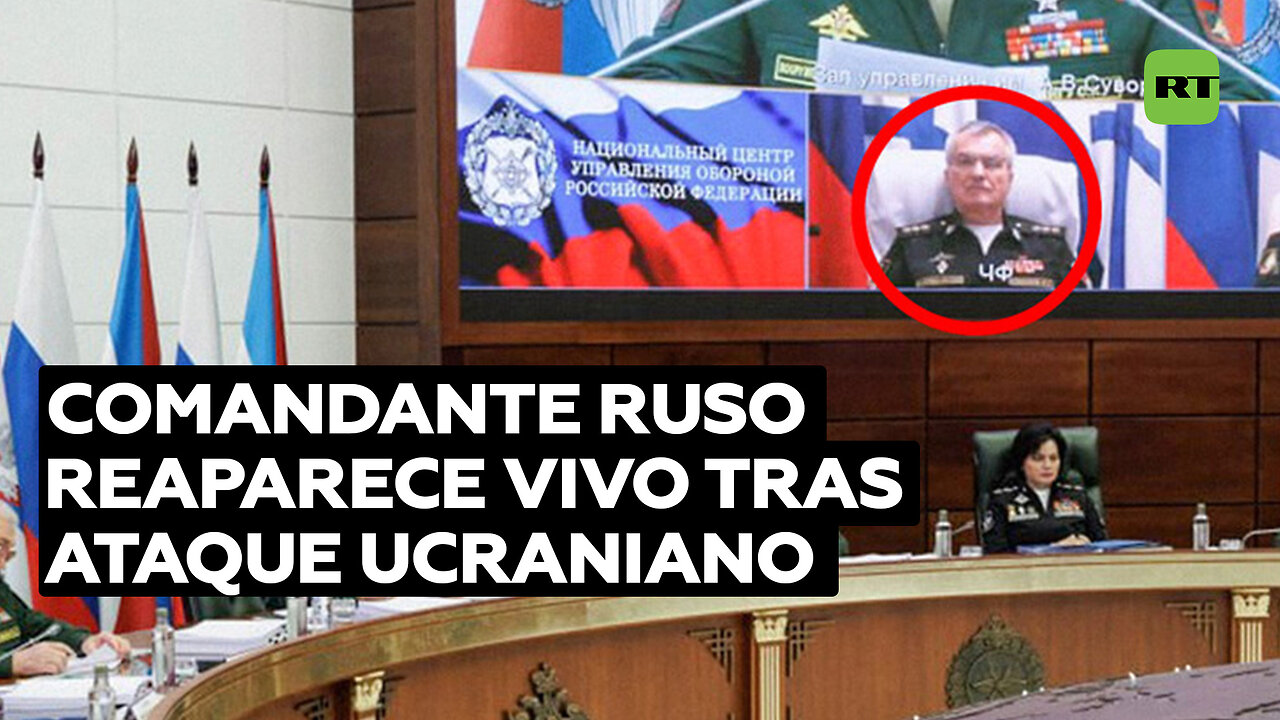 Comandante ruso reaparece vivo tras ataque ucraniano