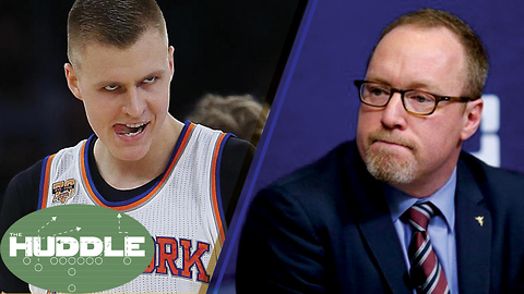 Knicks TRADING Porzingod!? Cavs Fire Griffin -The Huddle