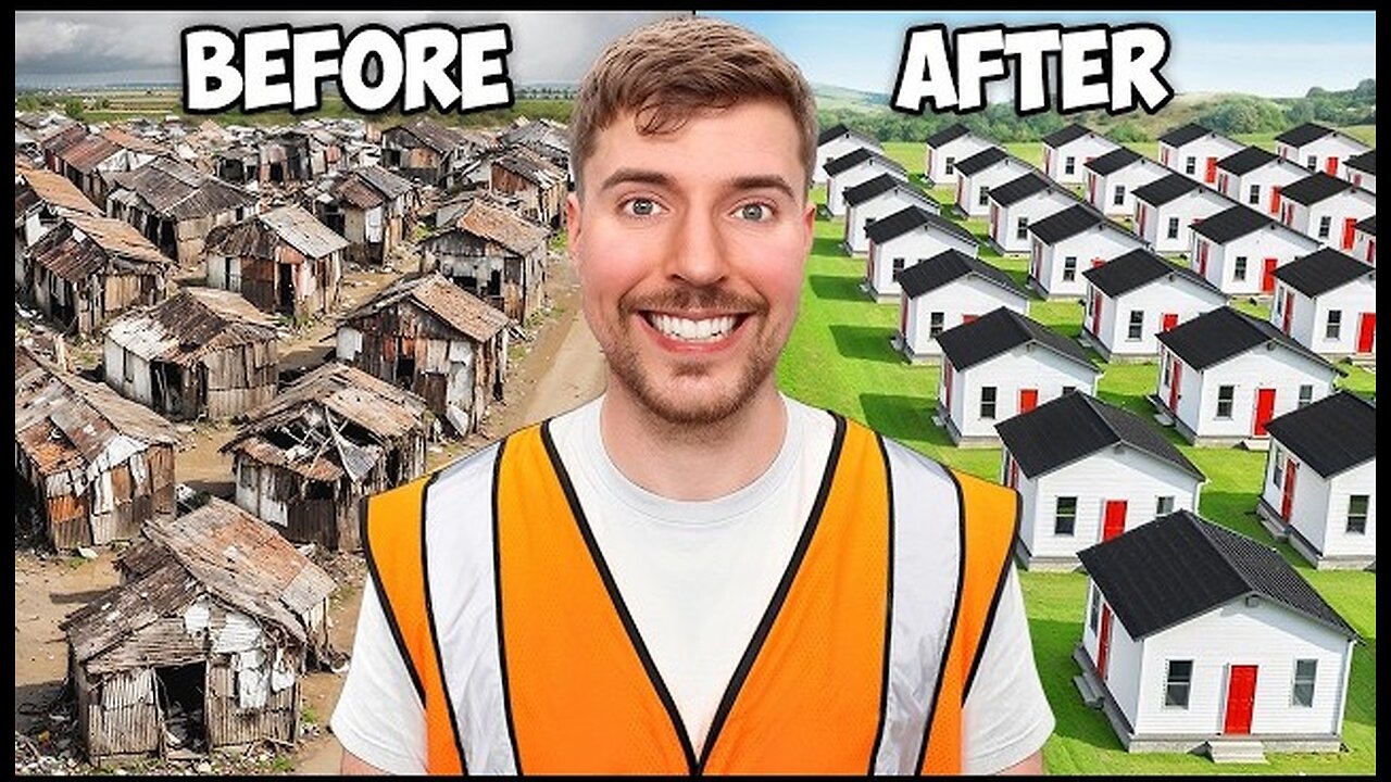 I Built 100 Houses And Gave Them Away!