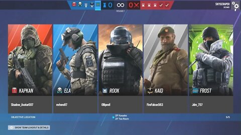 R6 with friends - Full match.