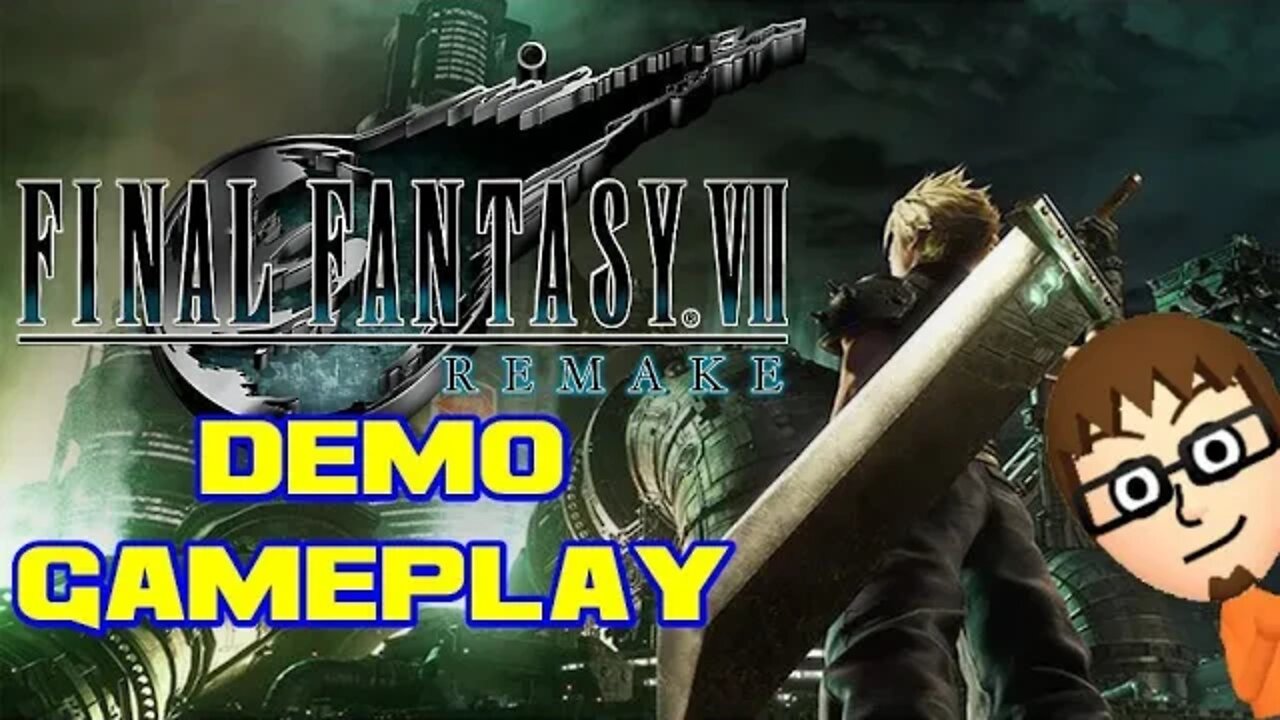 FINAL FANTASY VII Remake Demo - PlayStation 4 Gameplay 😎Benjamillion