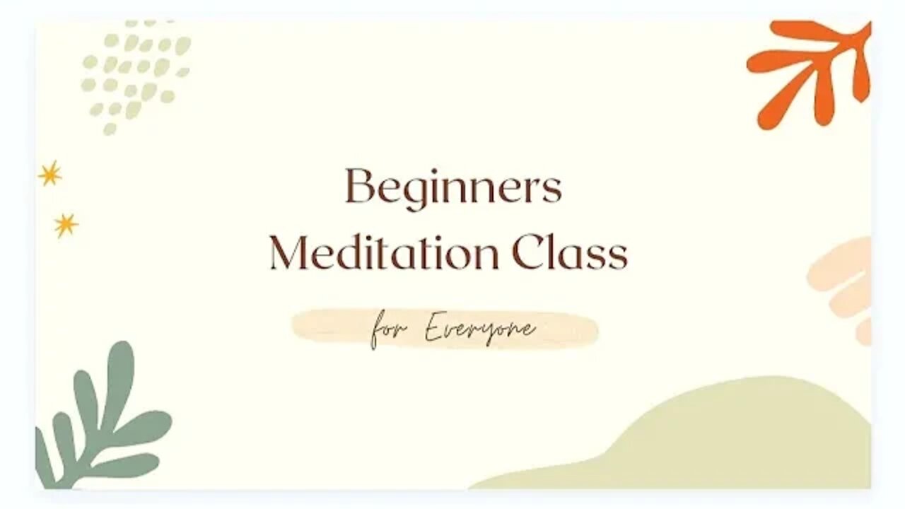 Meditation course for beginners #selfcarecourse #meditationcourse #wellnesscourse