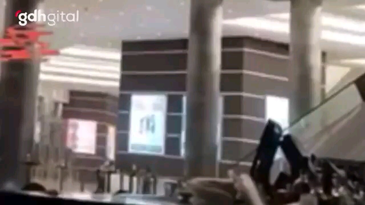 New images of the Crocus shopping center attacked by terrorists in Moscow.