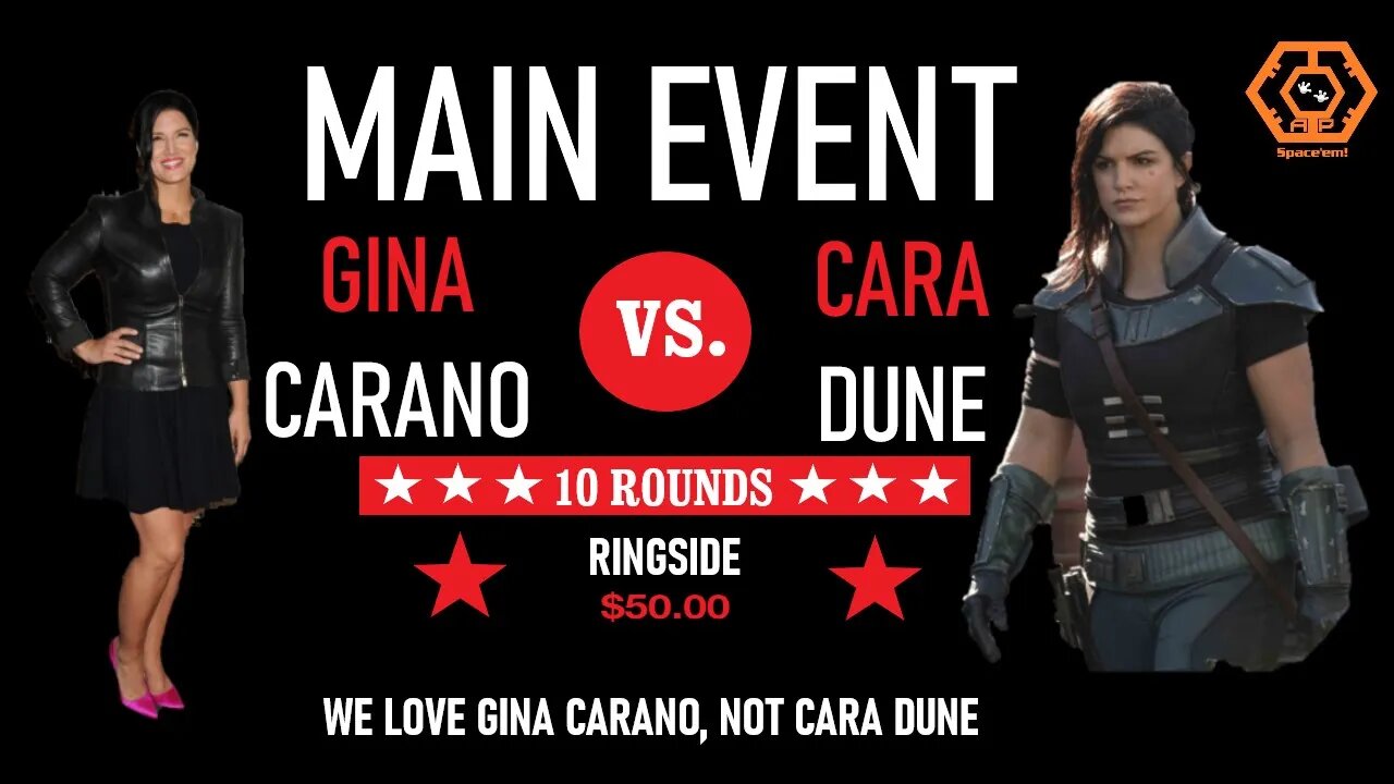 We Love Gina Carano; We Don't Love Cara Dune - Why the Person Is Awesome But the Character Is Lame