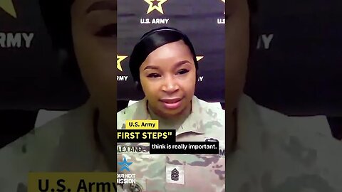 #FirstSteps #beallyoucanbe CSM Alexander explains this powerful initiative. #military #army