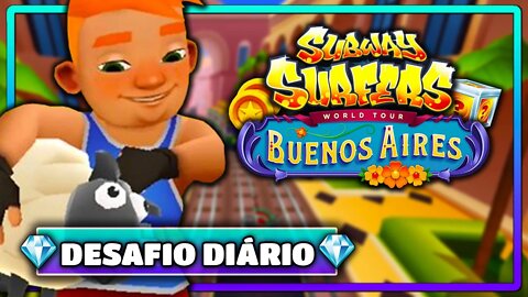 Subway Surfers Buenos Aires 2020 | Desafio Diário com o Bjarki Power